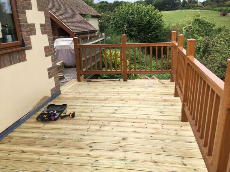 Decking in Fawkham