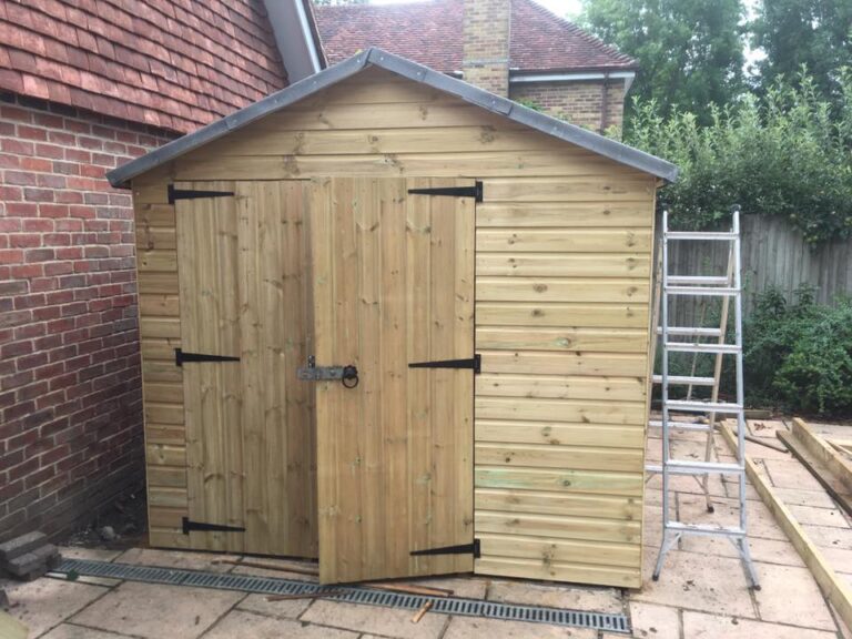 Shed Build in Edenbridge