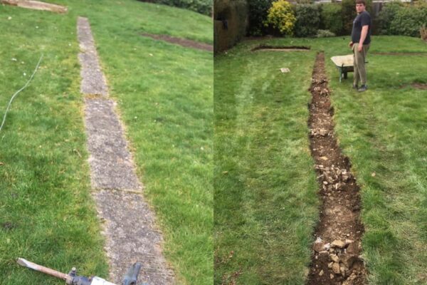 A quick concrete path removal kemsing