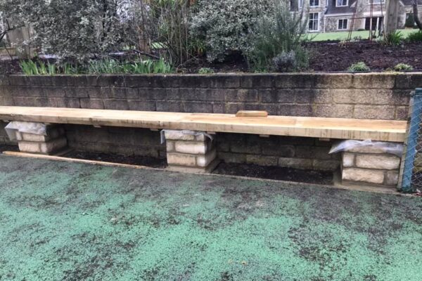 Seal hollow rd Tennis court bench14